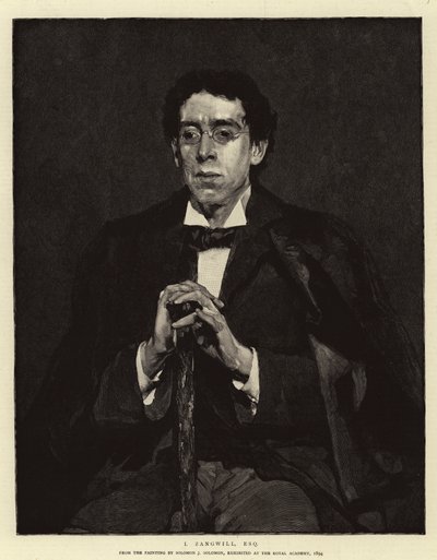 Jeg Zangwill, Esquire af Solomon Joseph Solomon